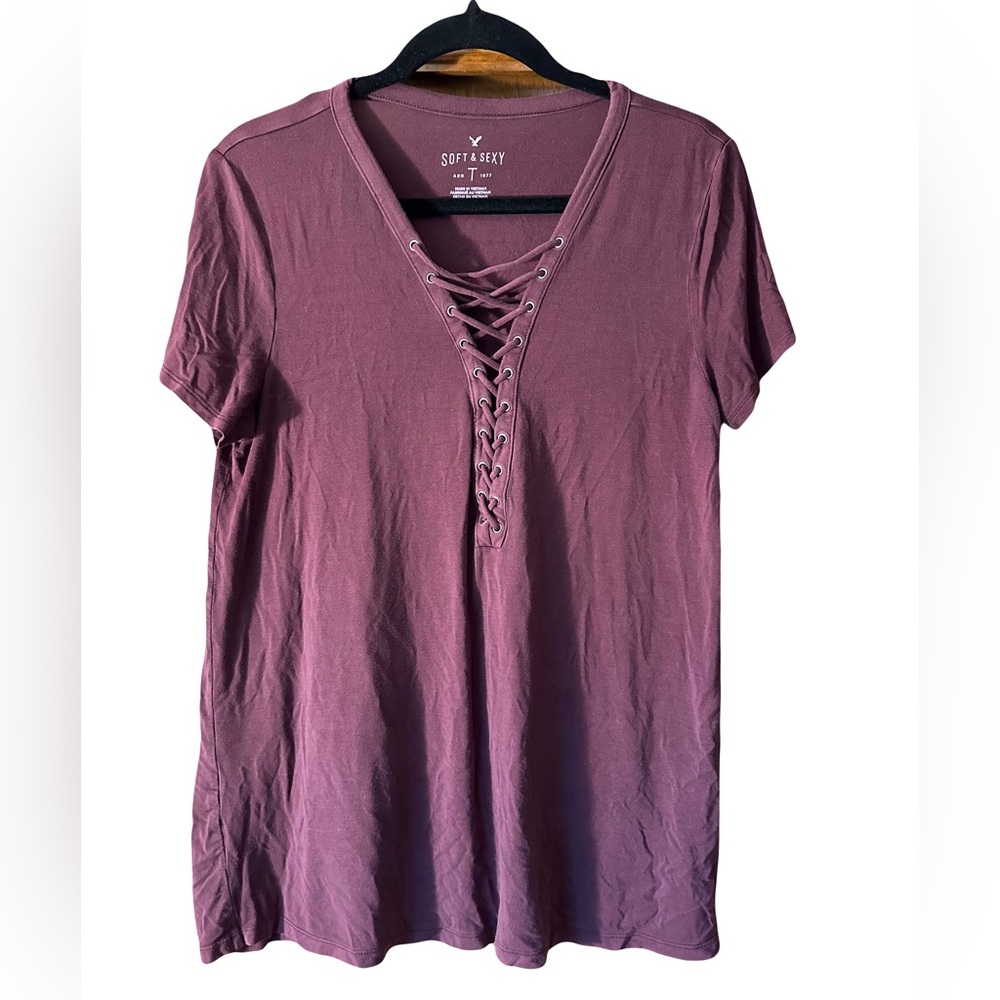 American Eagle Soft & Sexy tee size large